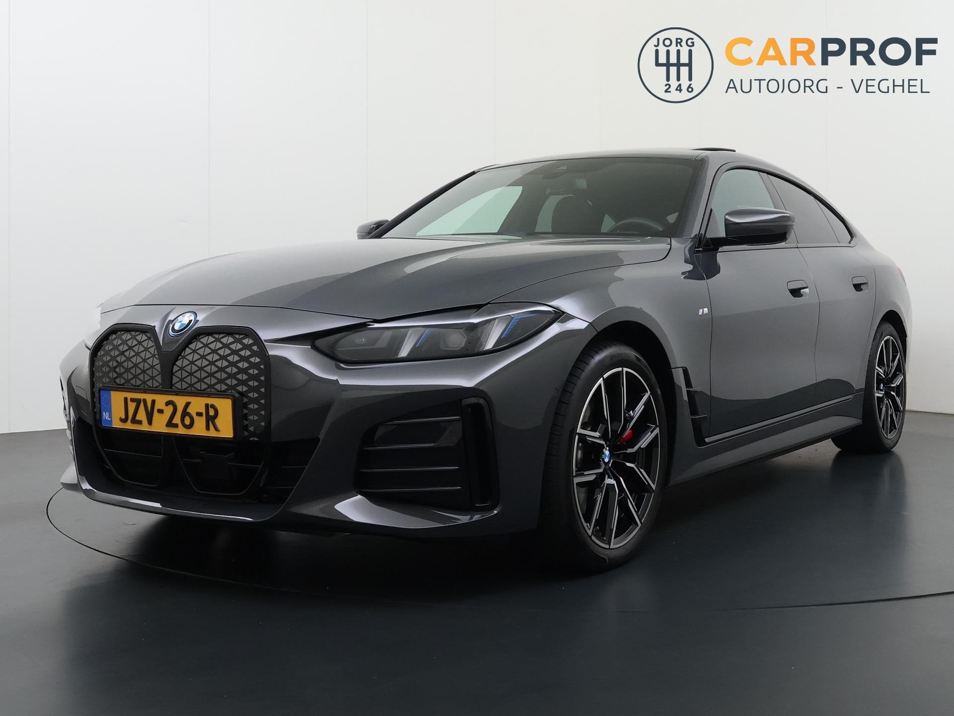 BMW i4 eDrive40 M Sport Edition 84 kWh Leder | Comfort Pack, Auto's, Achterwielaandrijving, Zwart, 340 pk, Origineel Nederlands