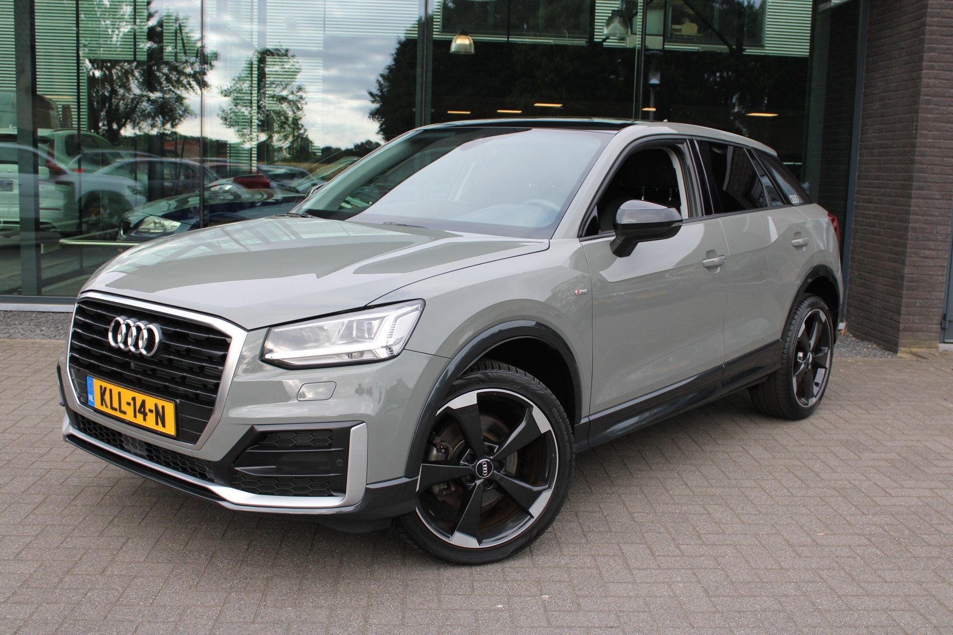 Audi Q2 1.4 TFSI CoD Sport Pro Line S Automaat (bj 2018), Auto's, Gebruikt, 4 cilinders, 150 pk, Leder en Stof