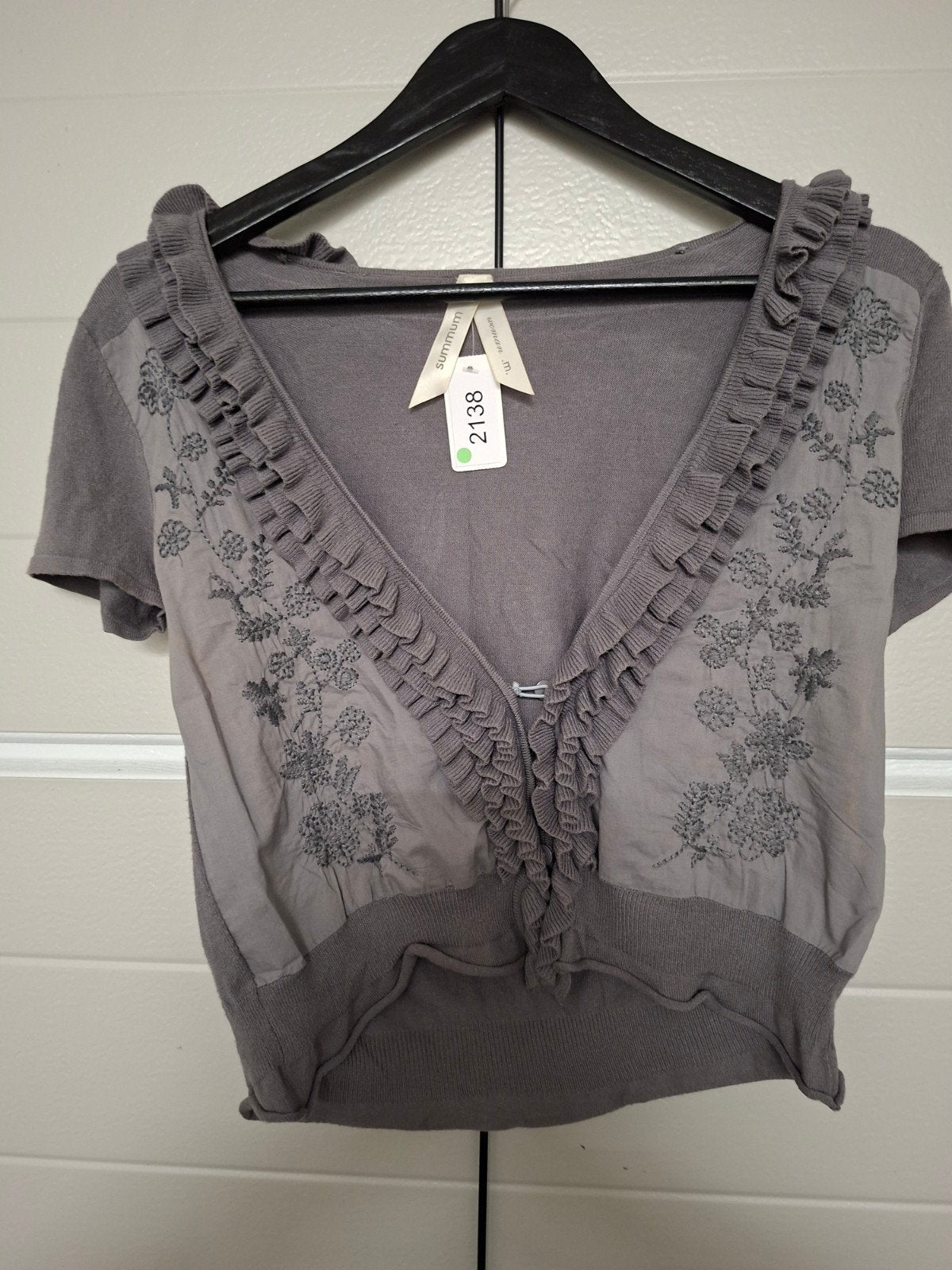 Summum vestje maat M met borduursel, Kleding | Dames, Truien en Vesten, Maat 38/40 (M), Summum, Ophalen of Verzenden, Zo goed als nieuw