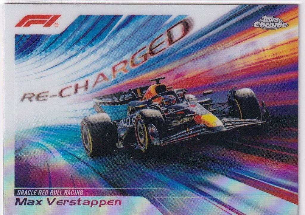 Max Verstappen Recharged Refractor #RECH-1, Verzenden, Nieuw, Formule 1