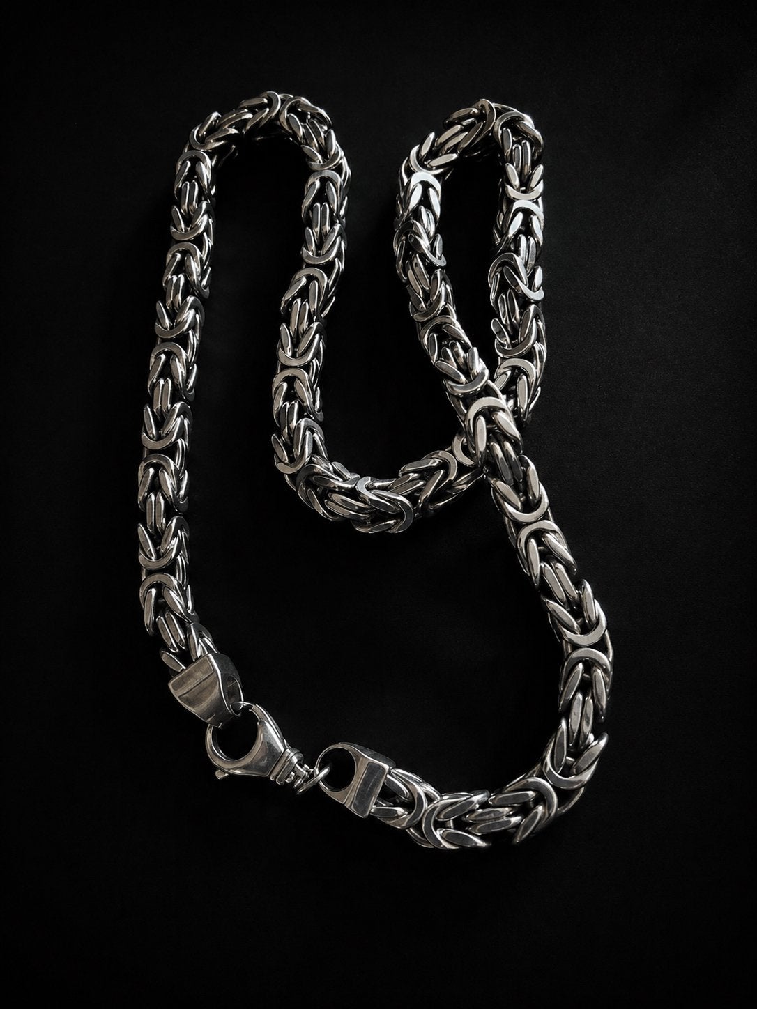 Massieve Dikke 925 Zilveren Koningsketting/ 380,5g/ 80cm, Ophalen of Verzenden, Zo goed als nieuw, Zilver