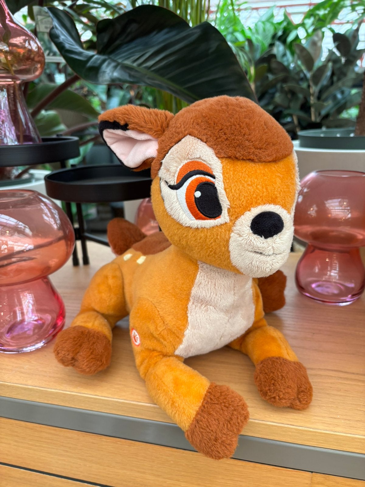 Disney Bambi groot met oplichtende wangen, Verzenden