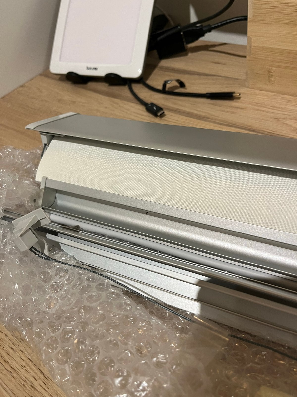 Hema Rolgordijn Verduisterend Crème - Nieuw in verpakking, Verduisterend, Nieuw, Ophalen of Verzenden, Rolgordijn