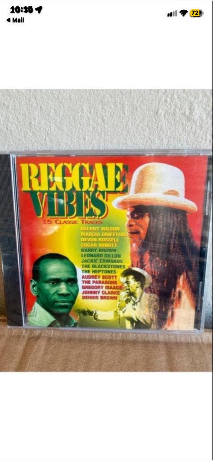 Reggae Vibes - 15 Classic Tracks CD, Ophalen of Verzenden, Reggae, Gebruikt, Album
