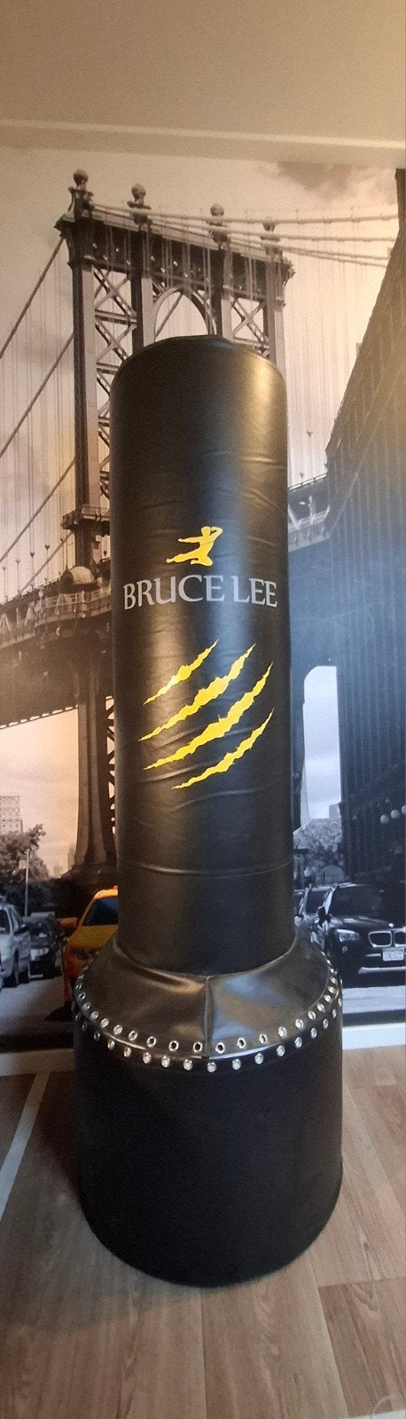 Bruce Lee Vrijstaande Bokszak 170 cm - Zelf Vulbaar, Ophalen, Gebruikt, Bokszak