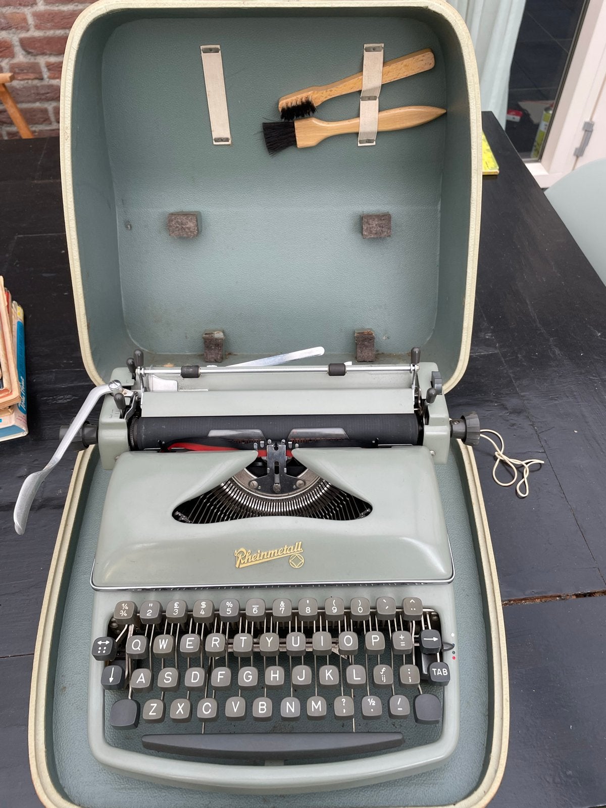 Typemachine Rheinmetall, Diversen, Typemachines, Ophalen of Verzenden, Gebruikt