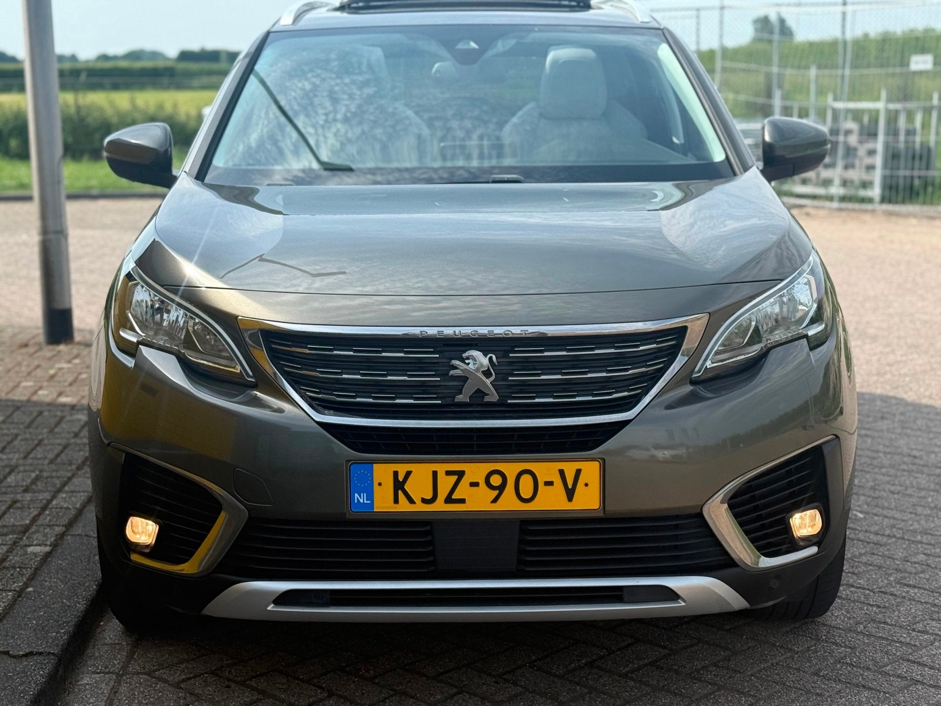 Peugeot 5008 1.6 BlueHDI Blue Lease Allure 7Pers Panoramadak, Voorwielaandrijving, Dealer onderhouden, Stof, 4 cilinders