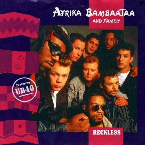 Reggae - Single (1988) UB 40 feat. Afrika Bamb - Reckless, Cd's en Dvd's, Gebruikt, Fotohoes, 7 inch, Ophalen of Verzenden