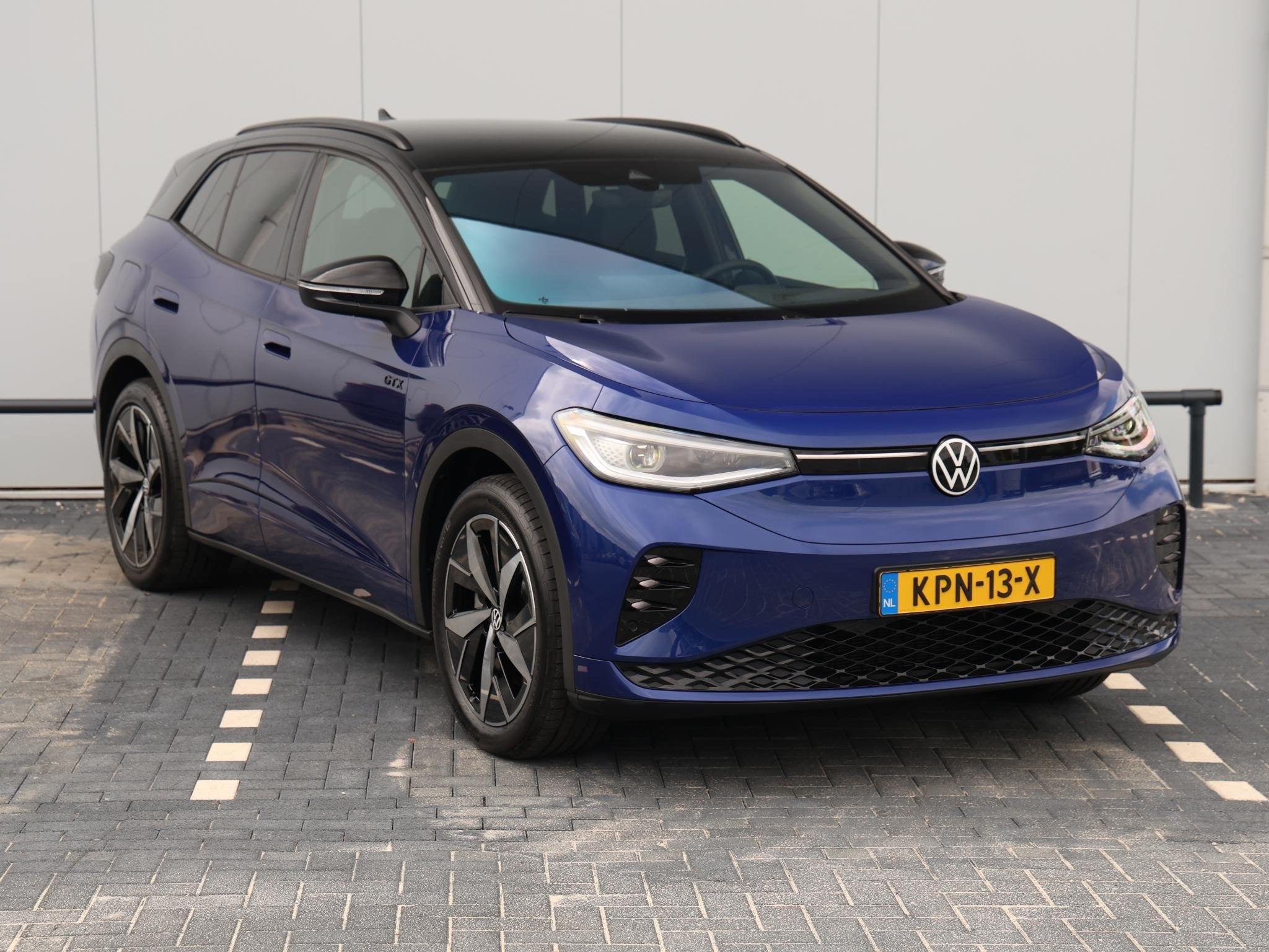 Volkswagen ID.4 GTX 4MOTION 77 kWh 340pk | Cruise control |, Auto's, Automaat, Stof, Blauw, 340 pk