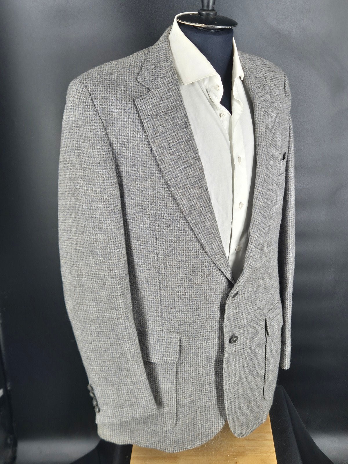 Haggar Tweed Colbert (102), Harris tweed, Maat 48/50 (M), Ophalen of Verzenden, Zo goed als nieuw