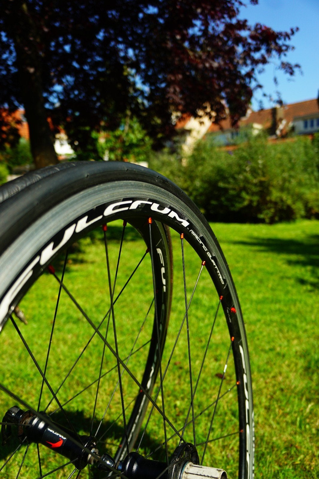 Wielset: Fulcrum Racing Quattro Aluminium, Fulcrum, Gebruikt, Aluminium, Racefiets