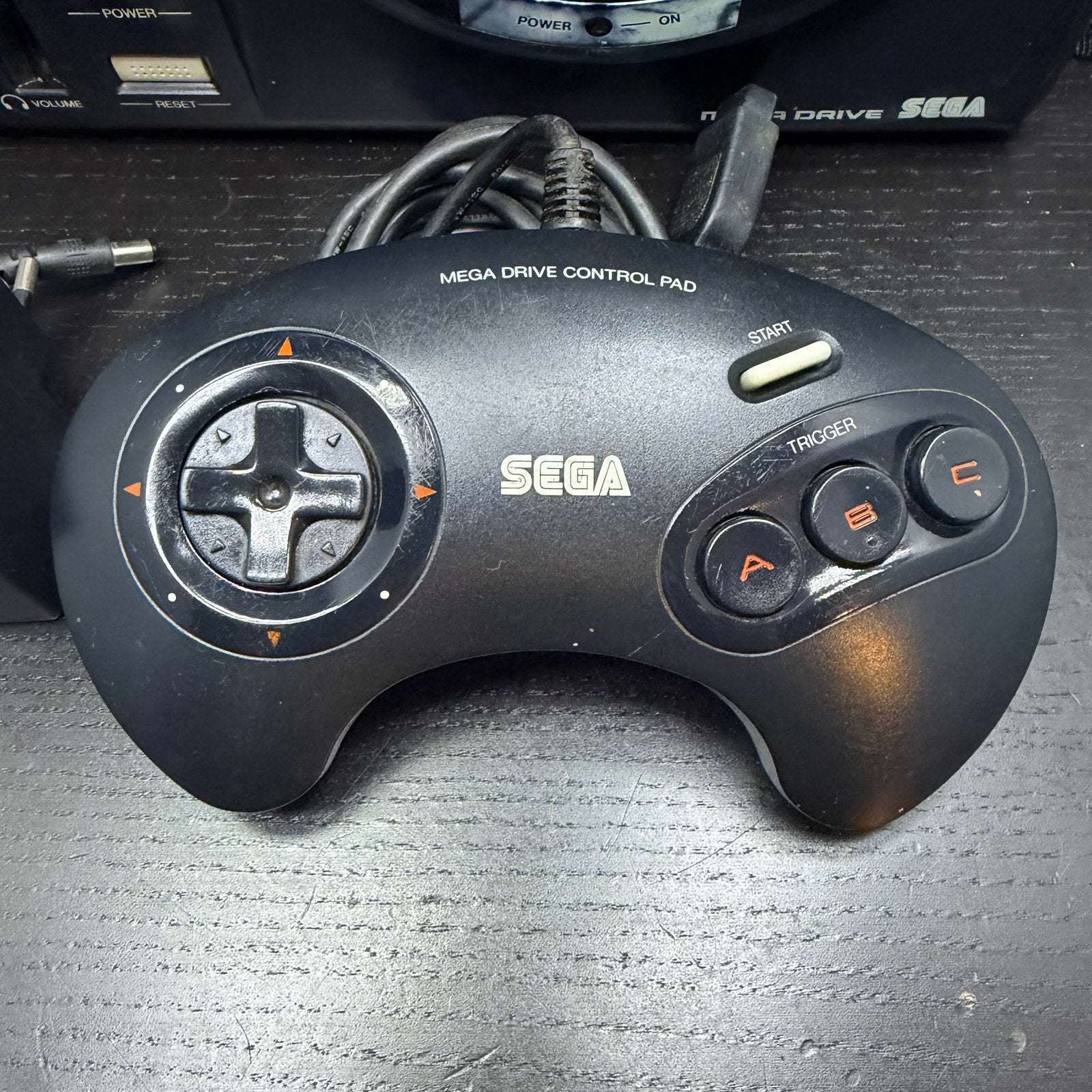 Sega Mega Drive - Werking onbekend, power gaat aan, F, Mega Drive, Ophalen of Verzenden, D