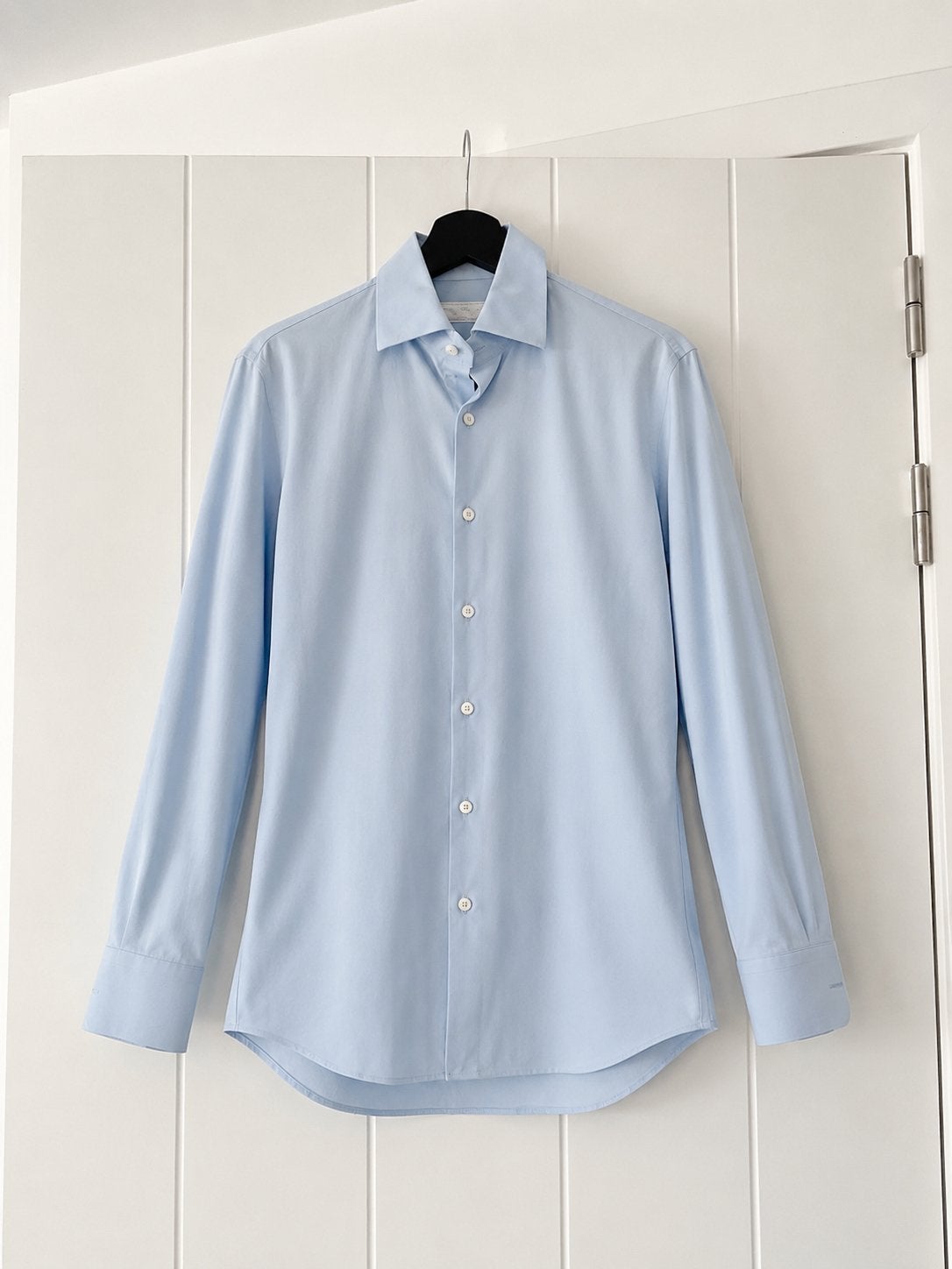 Prada Chemise Overhemd Lichtblauw Maat 39 (M), Kleding | Heren, Ophalen of Verzenden, Nieuw, Blauw, Halswijdte 39/40 (M)