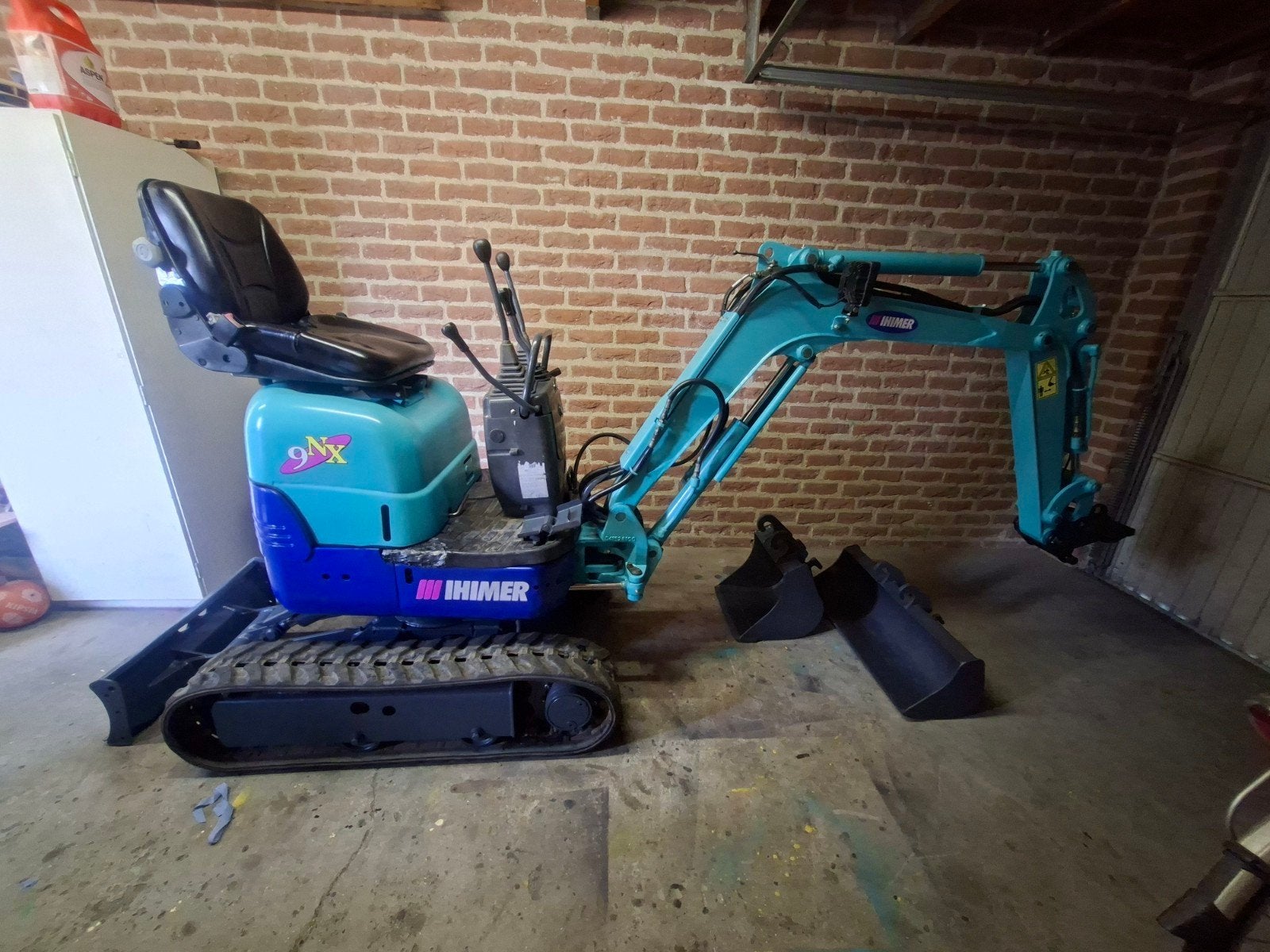 Minigraver Ihi 9nx marge., Ophalen, Graafmachine