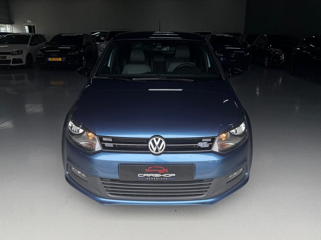 Volkswagen Polo 1.4 TSI BlueGT CRUISE/PDC/BLAUW/AIRCO/APK, Voorwielaandrijving, Gebruikt, Zwart, 4 cilinders