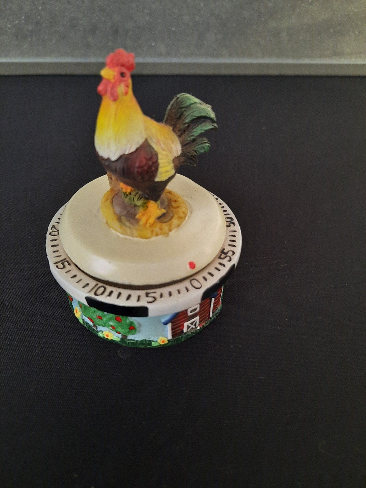 Leuke kookwekker in de vorm van een haan, Overige typen, Ophalen of Verzenden, Zo goed als nieuw, Kunststof