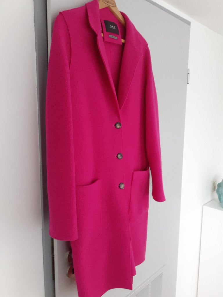 SET wollen lange blazer, jas, maat 42, SET, Maat 42/44 (L), Ophalen of Verzenden, Zo goed als nieuw