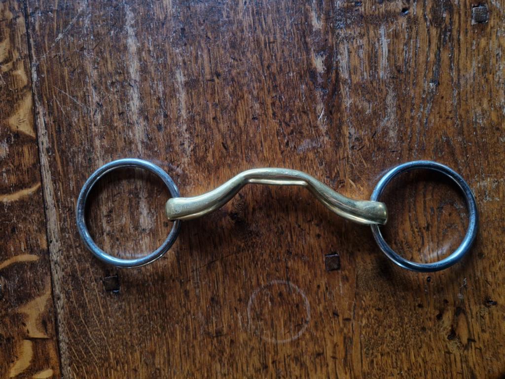 Bit 12,5cm ongebroken correctiebit, Ophalen of Verzenden, Dressuur