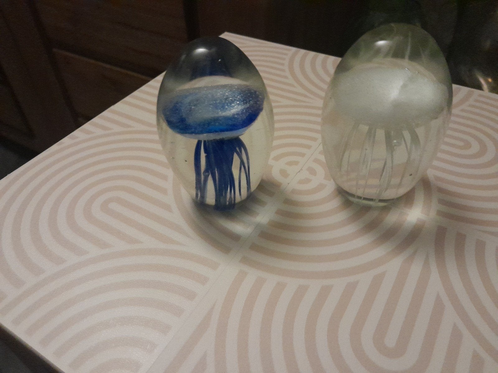 te koop kwal in glas, Glas, Ophalen, Nieuw, Handgemaakt
