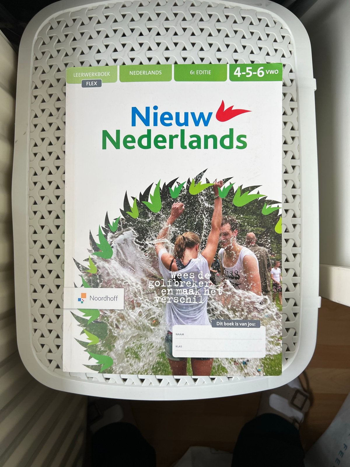 Nieuw Nederlands 6e editie 4-5-6 VWO leerwerkboek FLEX, Boeken, Schoolboeken, Ophalen of Verzenden, Zo goed als nieuw, VWO, Nederlands