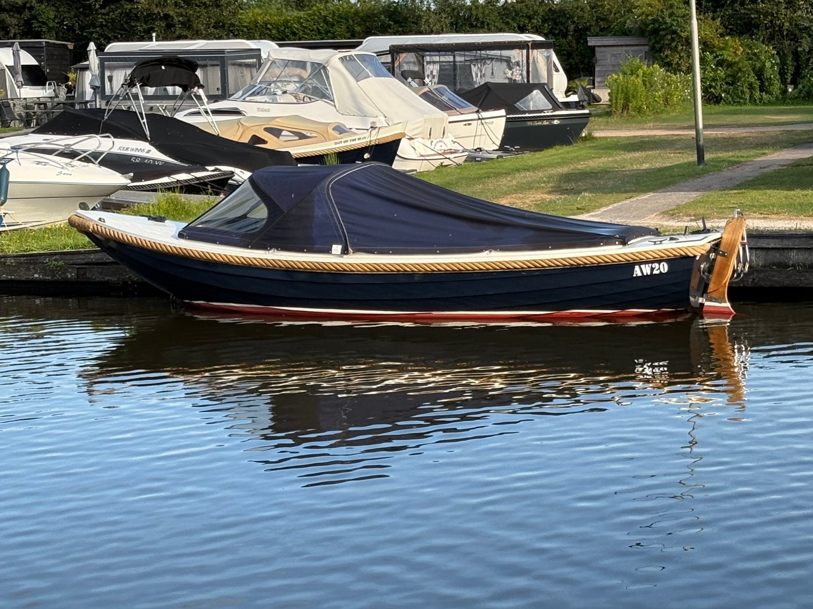 Arie Wiegmans 20 vlet sloep, Watersport en Boten, Sloepen, Ophalen, 16 pk, Binnenboordmotor, Rondzit