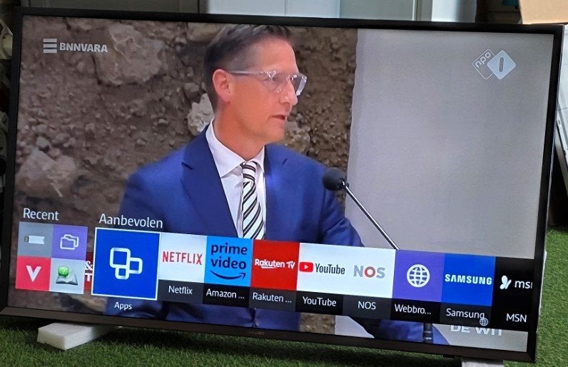 Samsung 40 inch 102cm 4K Smart TV, Ophalen, Zo goed als nieuw