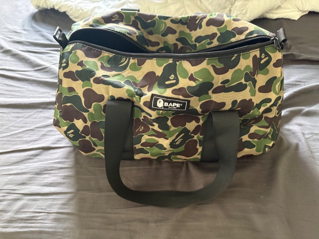 Tas heren bape, Ophalen of Verzenden, Zo goed als nieuw, Zwart, Overige merken