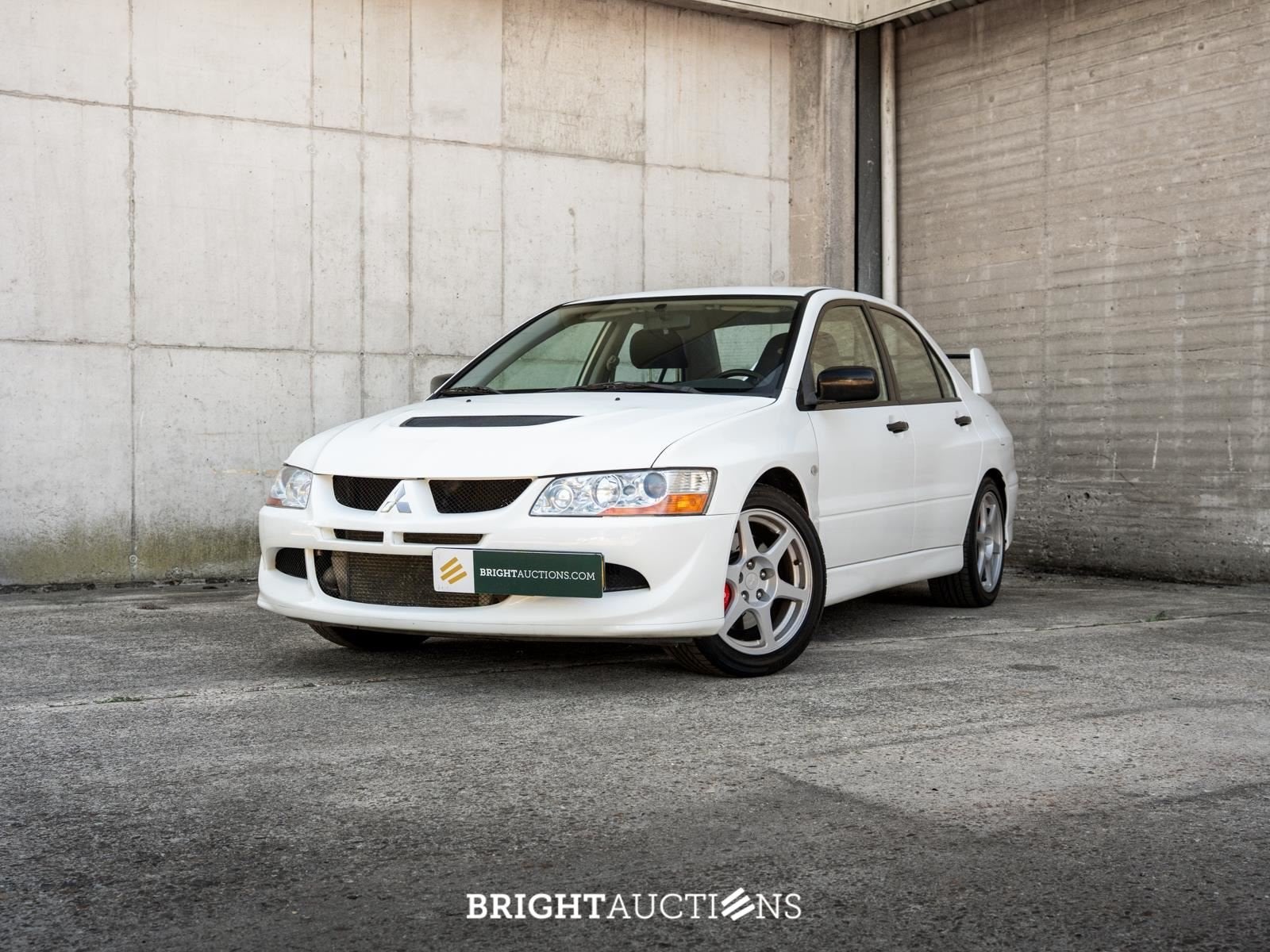 Mitsubishi Lancer Evolution 2.0 Evo VIII (bj 2005), Auto's, Mitsubishi, Gebruikt, 4 cilinders, Wit, Bedrijf