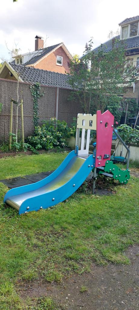 Kompan glijbaan, Kinderen en Baby's, Speelgoed | Buiten | Speeltoestellen, Ophalen, Gebruikt, Glijbaan