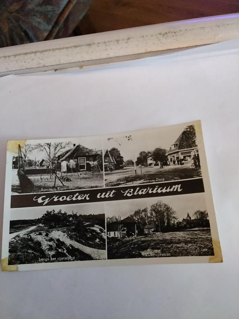GROETEN UIT  BLARICUM. 1952, Ophalen of Verzenden, 1940 tot 1960