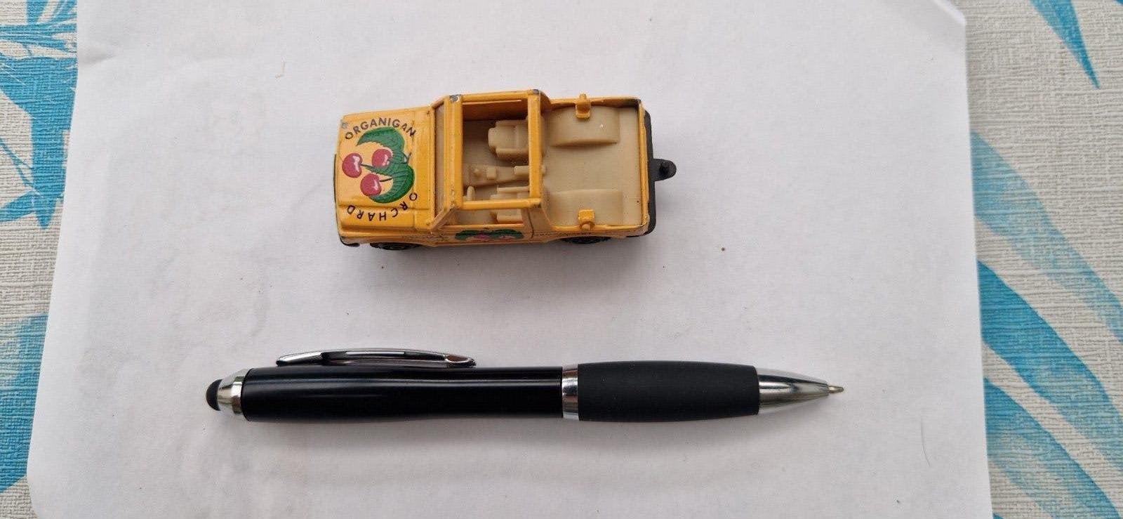 Vintage Matchbox speelgoedauto - Orchard Organic DC-218, Ophalen of Verzenden, Gebruikt