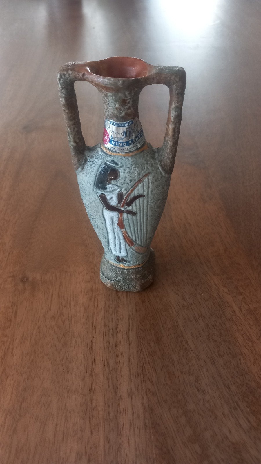 Vintage Italiaanse Vino Santo Amfora Fles, Ophalen of Verzenden