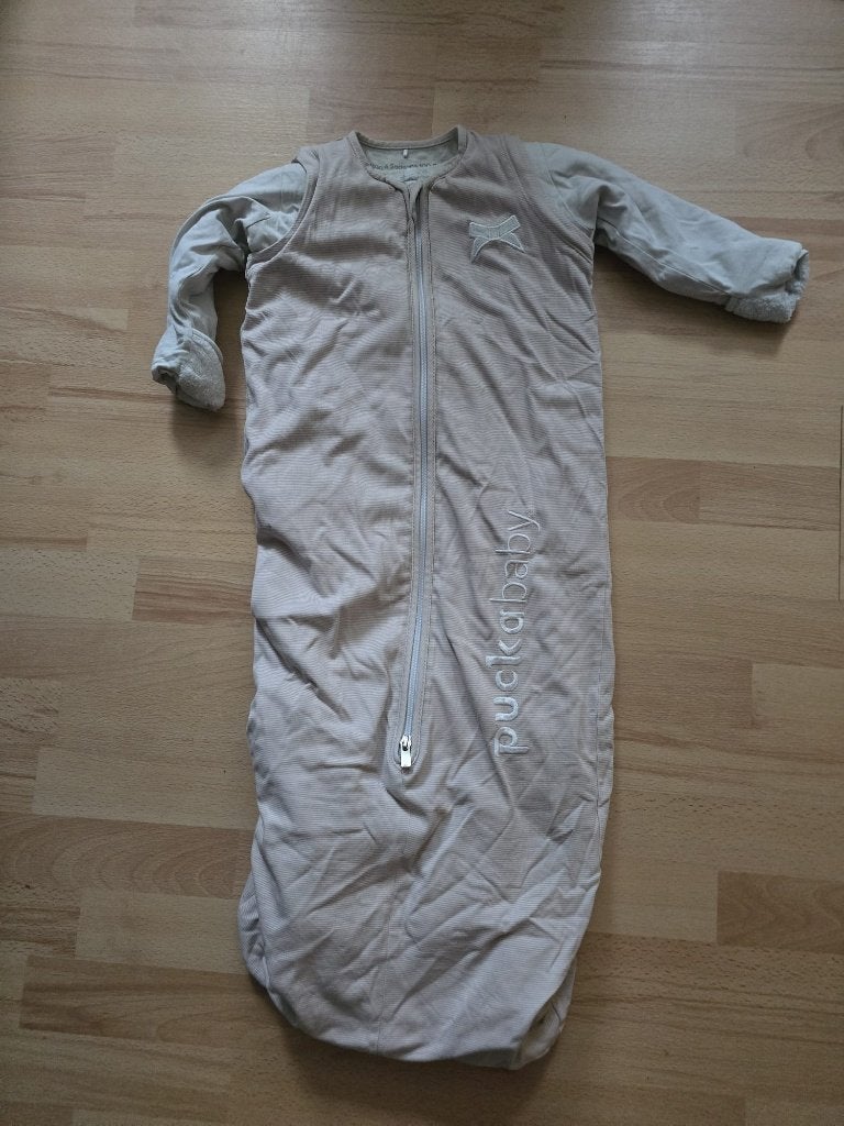 Puckababy The Bag 4-seizoenen slaapzak Roze/Wit 6 mnd-2,5jr, Kinderen en Baby's, Gebruikt, Puckababy, Roze, Slaapzak
