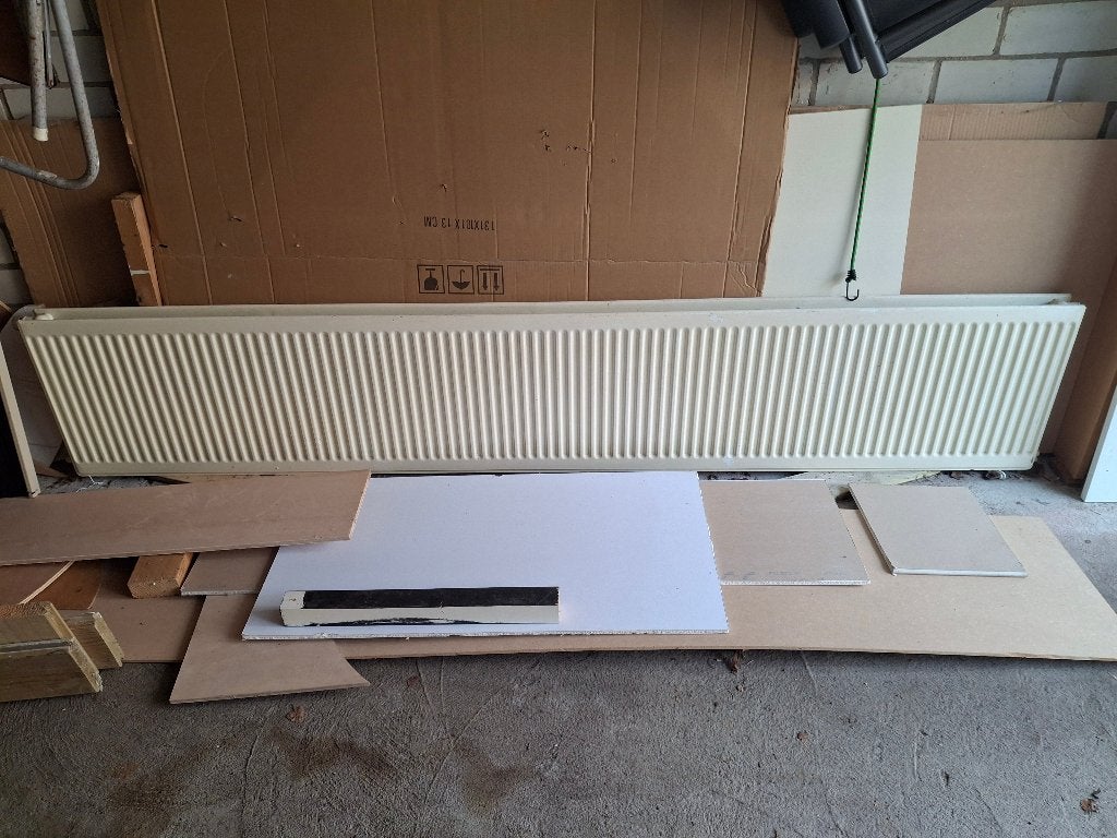 radiator, Doe-het-zelf en Verbouw, Ophalen, 30 tot 80 cm, Gebruikt, Radiator
