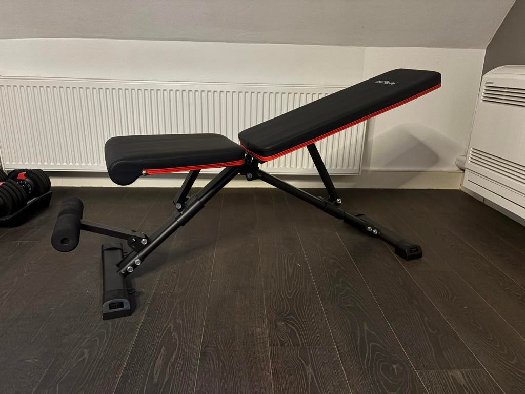 Halterbankje  instelbaard, Sport en Fitness, Fitnessmaterialen, Ophalen, Zo goed als nieuw, Overige typen