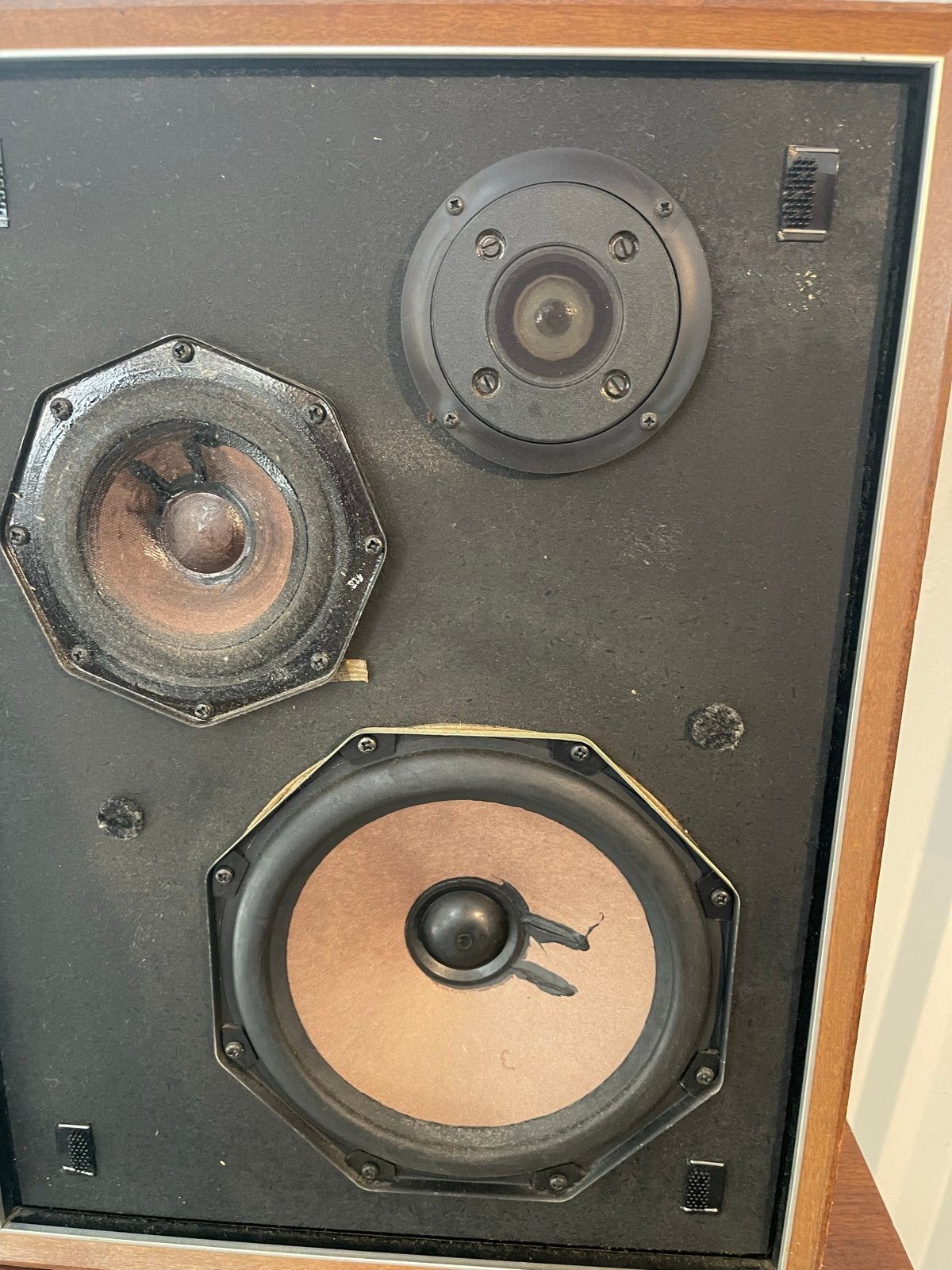 Vintage Philips 22RH426/01Z Luidsprekers - Gebruikt, Audio, Tv en Foto, Luidsprekers, Ophalen, Gebruikt, Minder dan 60 watt, Vloerstaande luidspreker