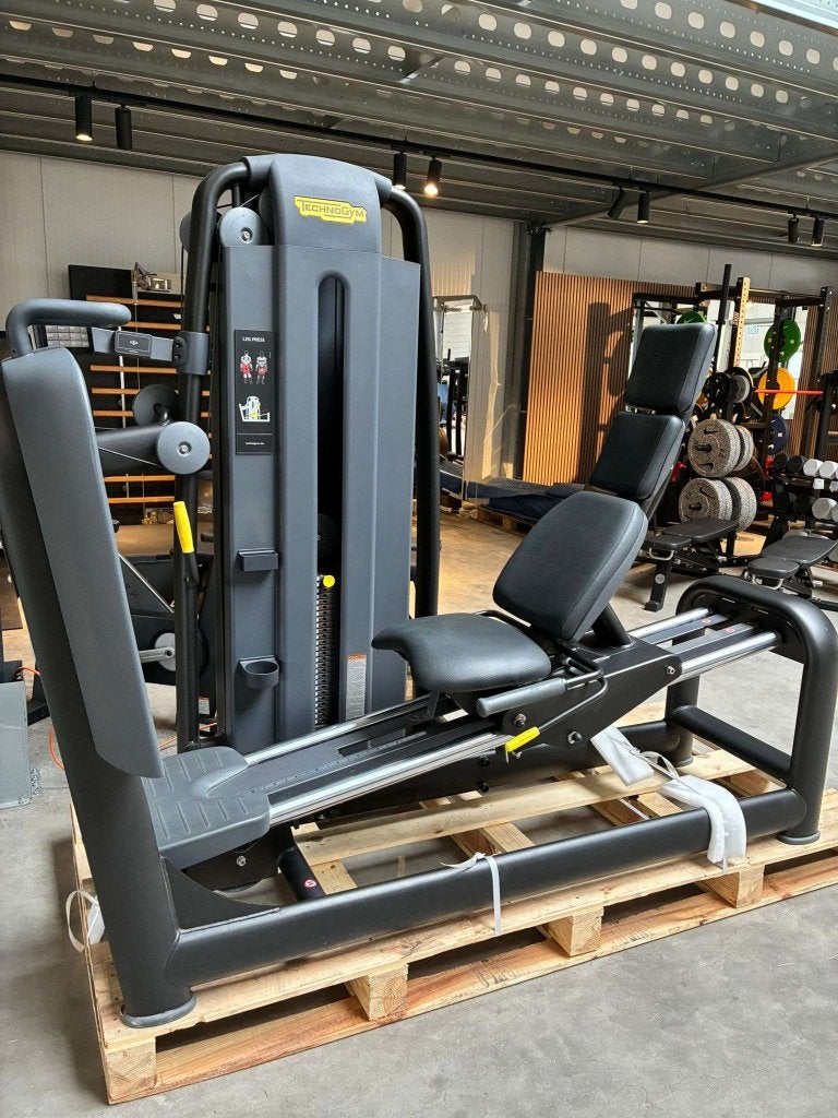 Technogym selection PRO Leg Press Grafite, Niet ingevuld, Gebruikt, Krachtstation, Niet ingevuld