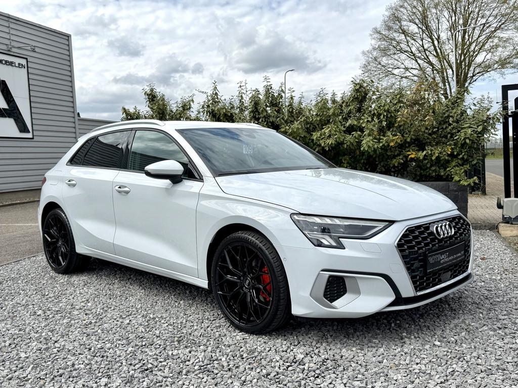 Audi A3 Sportback 40 TFSIe Advanced Sport Keyles|Matrix|Navi, Auto's, Gebruikt, 4 cilinders, Wit, 71 km/l