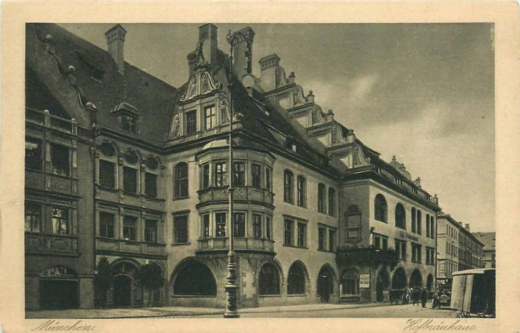 381-203-033 Munchen Hofbrauhaus, Verzenden, Voor 1920, Duitsland