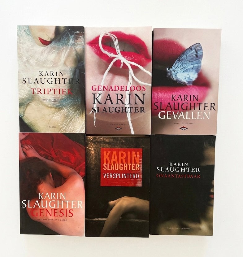 6 mooie dikke Karin Slaughter boeken voor maar €1,49 p.stuk, Ophalen of Verzenden, Zo goed als nieuw