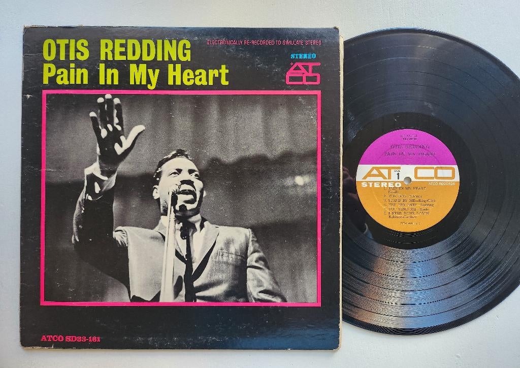 LP Otis Redding - Pain In My Heart (1967), Cd's en Dvd's, Vinyl | R&B en Soul, Gebruikt, Ophalen of Verzenden, 12 inch, Soul of Nu Soul