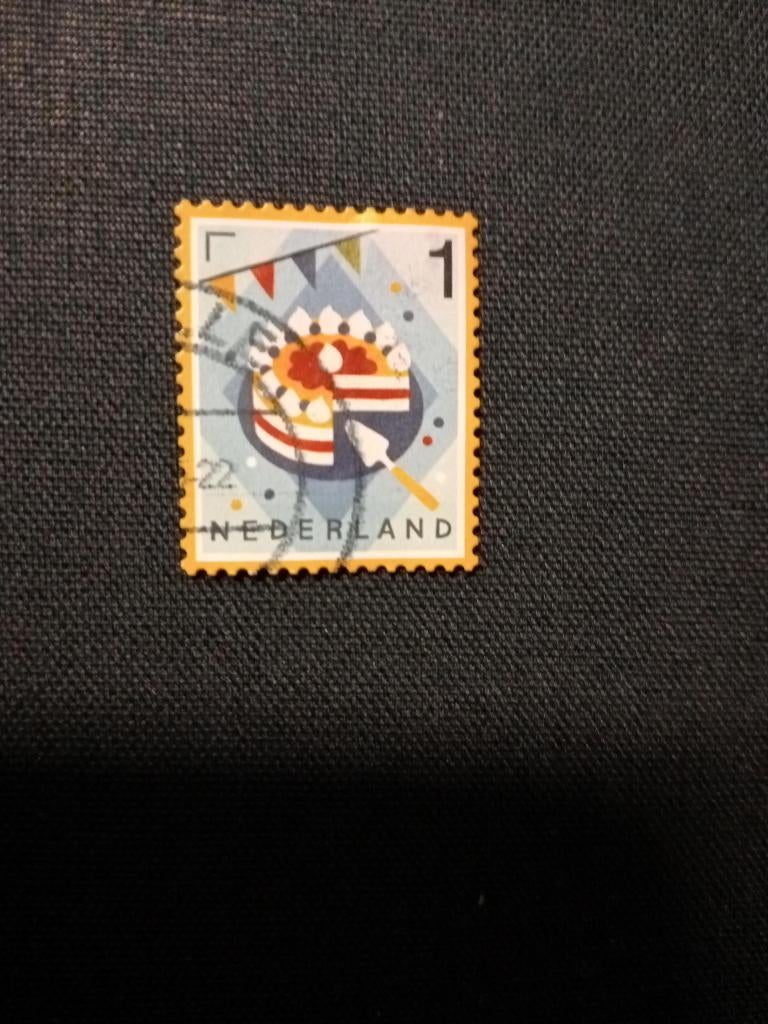 Nederland 2023 typisch hollands de taart, Verzenden, Na 1940, Gestempeld
