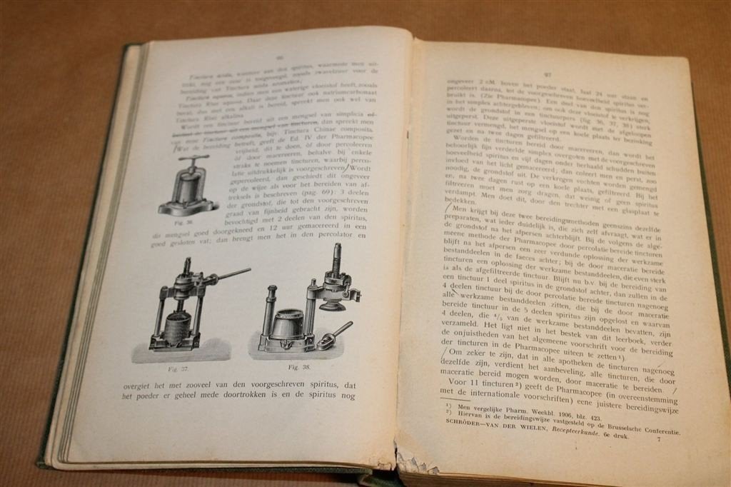 Schröder's Leerboek der Recepteerkunde — Schröder [1924], Antiek en Kunst, Antiek | Boeken en Bijbels, Ophalen of Verzenden