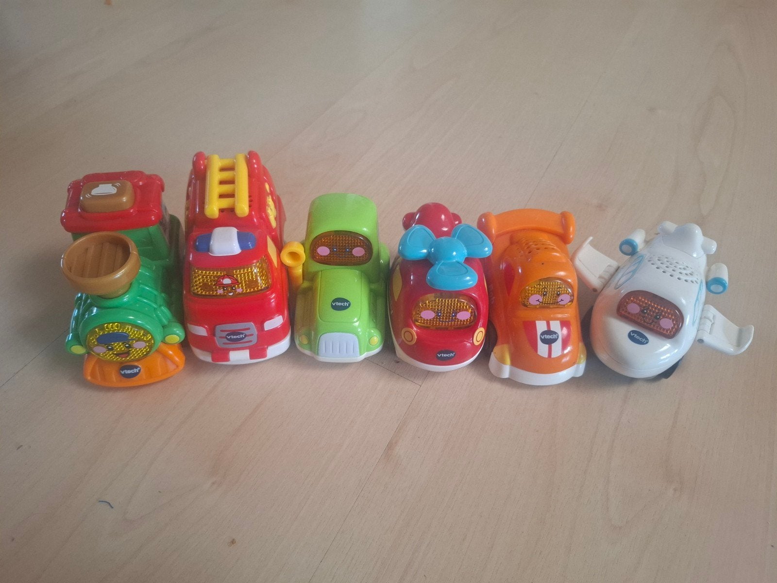 VTech Toet Toet Auto's Voertuigen Set (6 stuks), Ophalen, Gebruikt