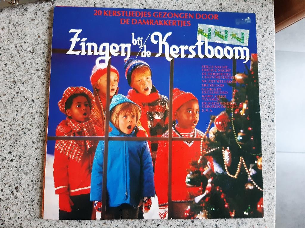 LP ZINGEN BIJ DE KERSTBOOM, DE DAMRAKKERTJES, Ophalen of Verzenden, Zo goed als nieuw
