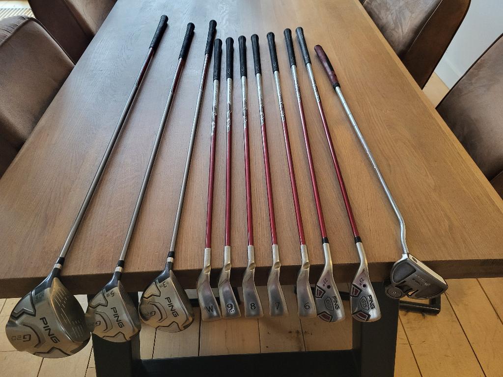 Zeer uitbreide Ping G15 – G20 Dames Set Linkshandig, Ophalen, Gebruikt, Set, Ping