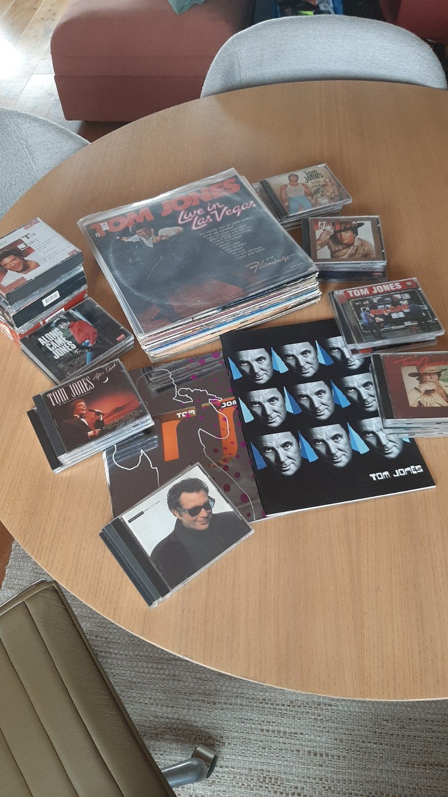 Tom Jones Collectie: LP's, CD's en Tourboeken. vinyl, LP, Gebruikt, Pop, Ophalen of Verzenden