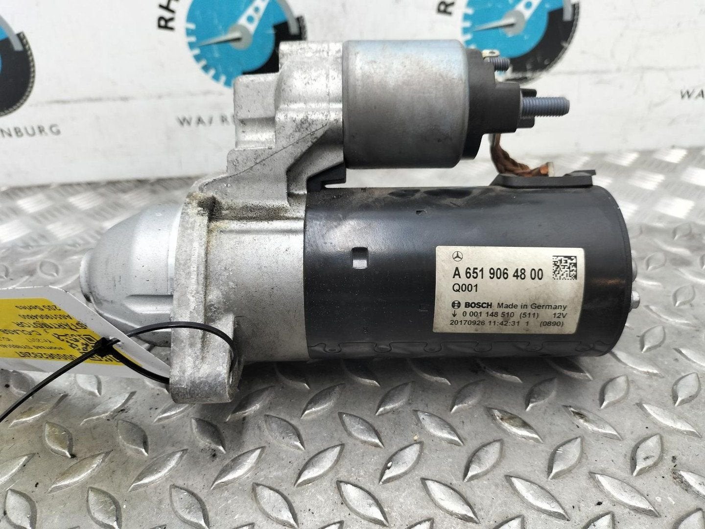 MERCEDES C-CLASS STARTMOTOR 2017, Ophalen of Verzenden, Gebruikt, ARN erkend