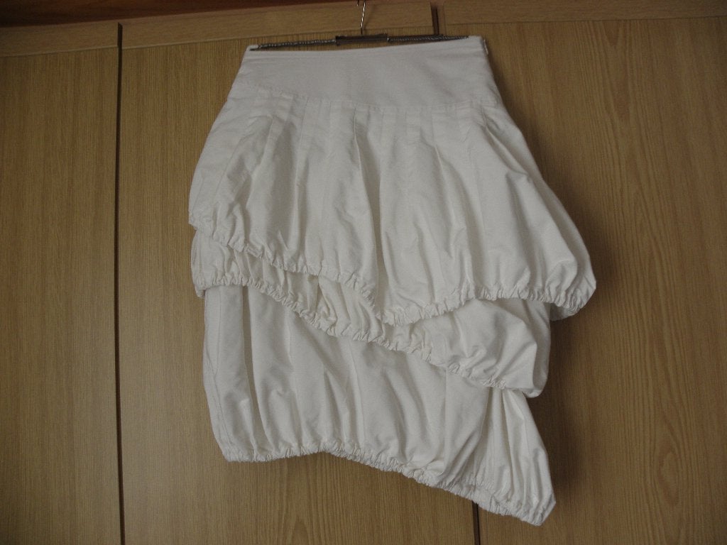 Off white gevoerde laagjes rok EMMA COLLEGE STYLE 34 XS zgan, Kleding | Dames, Rokken, Emma, Wit, Ophalen of Verzenden, Zo goed als nieuw