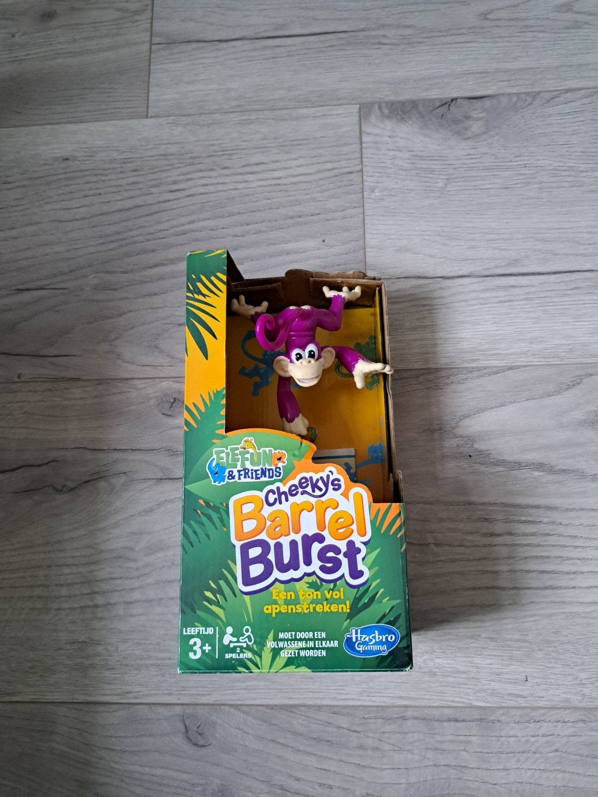 Hasbro Gaming Cheeky's Barrel Burst - Aapjes Spel, Ophalen, Zo goed als nieuw, Jongen of Meisje